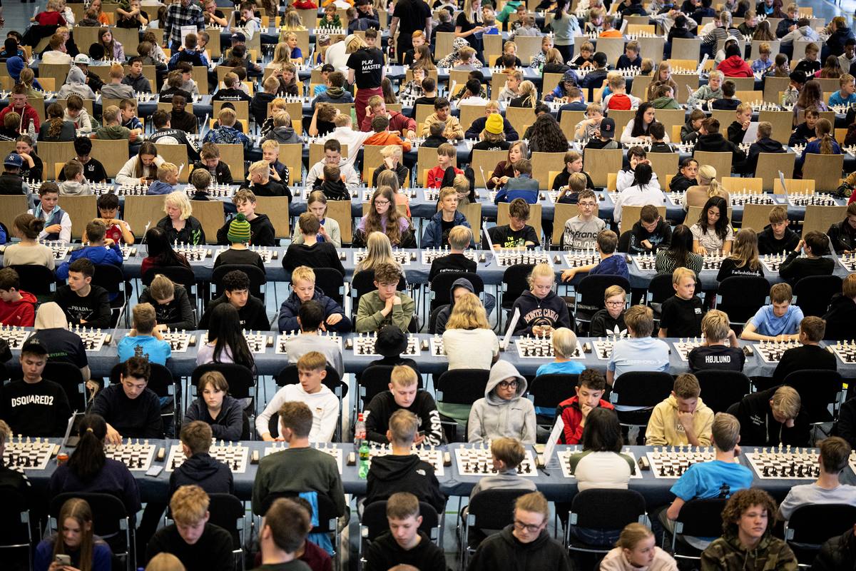 Børn til landsfinalen i skak